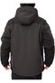 Black waterproof winter jacket for men, 2XL - 4