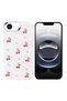 غطاء حماية متوافق مع هاتف iPhone 17E مع تصميم منقوش T41510 - كرز