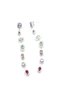 Glb-Stl41414 Element Earrings - Silver - 2