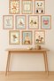 10-Piece Frame Look Pastel Set |   Baby Room |   Nursery, Minimalist, Vintage Painting Set 15X20 cm Mdf Uv Printing - 2
