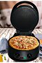 12-Inch 7-in-1 Black Pizza Maker with Adjustable Temperature Control(ME-PZM201B)(1800W) - 2