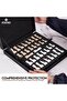 Marble Chess Set 12 Inch Handmade Travertine & White Board Game - Tabletop Gifts & Home Décor - 3