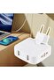 Plug Converter - Heavy Duty Wall Plug Adapter, Rotatable Portable Multifunctional Transformer for Electronics - 3