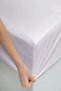 70X120 cm Fitted Mattress Protector Mattress Cover Liquid Proof Baby Micro Fabric - 5
