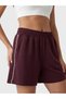 Nevavm Soft Touch Women's Sports Shorts with Elastic Waist and Difference in Color - 3