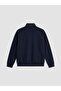 Trendlucky Men's Zippered Sweatshirt with Stand Collar - 5