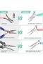 WORKPRO 3-Piece Jewelry Pliers Set, Needle Nose, Round Nose & Wire Cutter - 5