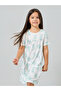 Pack of 2 - Girls Printed Short Sleeve Nightdress - 3