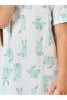 Pack of 2 - Girls Printed Short Sleeve Nightdress - 4