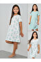 Pack of 2 - Girls Printed Short Sleeve Nightdress