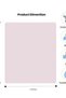 Ultra-Soft Embossed Baby Blanket – Lightweight, Cozy & Plush 140x110cm, Pink - 6