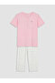 Quality Pieces from Çelebi Store Embroidered Women's Capri Pajama Set