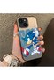 iPhone 13 Mini Compatible Hard Acrylic Back Silicone Edge Lens Protection Case - 2