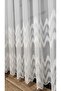 Dikim Skirt Wide Rhythm Model Patterned 1E2 Layer Wrinkle-Free Non-Iron Linen Tulle Curtain - 3