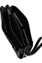 Black Flotter Leather Men's Handbag - 4