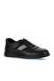Black Atlas Printed Leather Men's Casual Shoes - 2