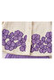 Girls' Embroidered Flower Decorated Muslin Set - 3