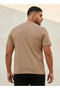 Men Regular Fit Crew Neck Short Sleeves Slogan Print T-shirt - 4