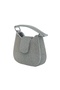 Women's Silver Stone Evening Dress Hand and Shoulder Bag, Baguette Evening Bag