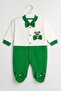 100% Cotton 3-Piece Baby Romper Set - 2