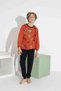 Aykids Boys Printed Long Sleeve Pajama Set Seasonal 74131-Y - 2