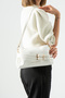 Tn-121 Women's Shoulder Bag Handbag Crossbody Bag White