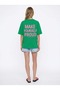 Make Yourself Proud Oversize Fit Women's T-Shirt - Jelly Green - C101 - 6