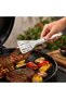 B&S Kitchen Tongs Easy to Clean-Food Safe Stainless Steel Cooking Tongs, Salad, BBQ, Frying Tongs - 3
