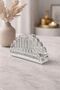 Glass Napkin Holder 13X9 cm – Stylish Decorative Desktop Napkin Holder with a Crystal Look Krw-29 - 3