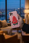 iPhone 11 Pro Pink Strawberry Pattern Silicone Case – Cute Soft Shock-Absorbing Protective Phone Case