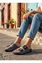 Fully Orthopedic Soft Padded Women's Slippers with Two Buckles - 3