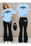Girl's Spanish Style Leggings and T-Shirt Set