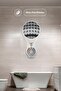 Lifestyle Wall Mount Electric Back Scrub 2600mAh with Vibration, Back Shower Scrub, IPX7 Waterproof, Adjustable Up and Down, 3 Interchangeable Brush Heads, for Deep Cleansing, Shower - 4