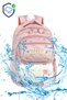 Waddell Primary School - Middle School Luxury Quality Fabric Twillnis Rain-Proof Sweet Girl's Bag Lunch Bag and Pencil Case 3-Piece Set - 3