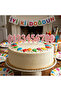 Six-Digit Pink Candle Birthday Cake Candle (7X3) cm - Numbered Candle - Cake Decoration - 2