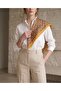 Ilmek Pattern 94X94Cm Viscose Modal Scarf - 5