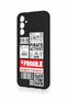 Samsung A14 Compatible Fragile Patterned Silicone Case - 4