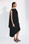 Draped midi dress - 2