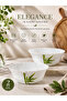 LaOpala Elegant Green Bamboo Serving Bowl Set – 227mm 2PCS - 3