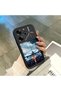 Tecno Pova 6 Pro Compatible Airplane Black Pattern Camera Protective Case Silicone Couple Phone Case - 2