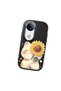 Vivo V50 Compatible Case Camera Protector Black Silicone Couple Phone Case Cat Pattern - 3