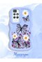 Redmi 10 2022 Compatible Case Camera Protector Blue Silicone Couple Phone Case Butterfly Pattern - 2