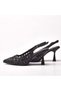 Artemisia Women's Knitted Evening Dress Stiletto Shoes - 4