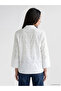 White Embroidered Women's Shirt by Güli̇s Gi̇yi̇m - 8