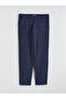 Lcwaikiki Classic Navy Blue Regular Fit Linen Blend Men's Chino Pants - 6