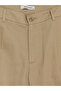 Beige Slim Fit Men's Chino Pants - 4
