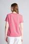 100% Cotton Regular Fit Crew Neck Striped Combed Cotton Short Sleeve Red T-Shirt H9315Ax26Sm - 6