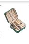 Mini Jewelry Box Travel Type Jewellery Case Necklace Ring Earring Organizer Jewelry Organizer 10X10X5Cm - 4