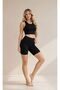 Premium 3-Piece Sports Set - Diver Fabric High Waist Tights (Leggings-Biker Shorts-Crop) - 2