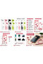 Wired Stereo Earbuds with Microphone, 3.5mm Audio Jack, Multi Color - 8